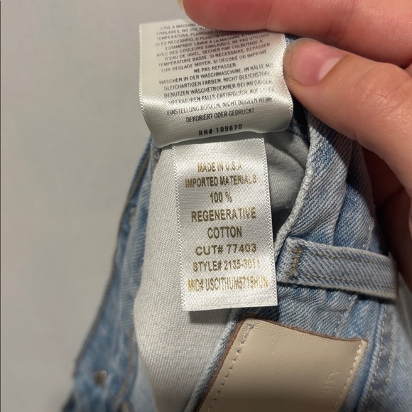 CITIZENS OF HUMANITY Brynn denim shorts - Picture 8 of 8